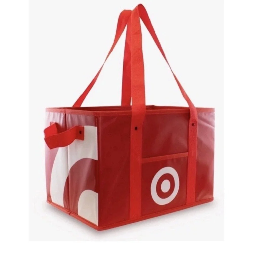 Target Collapsible Box Bag Reusable Foldable Compact Nwt - Picture 4 of 5